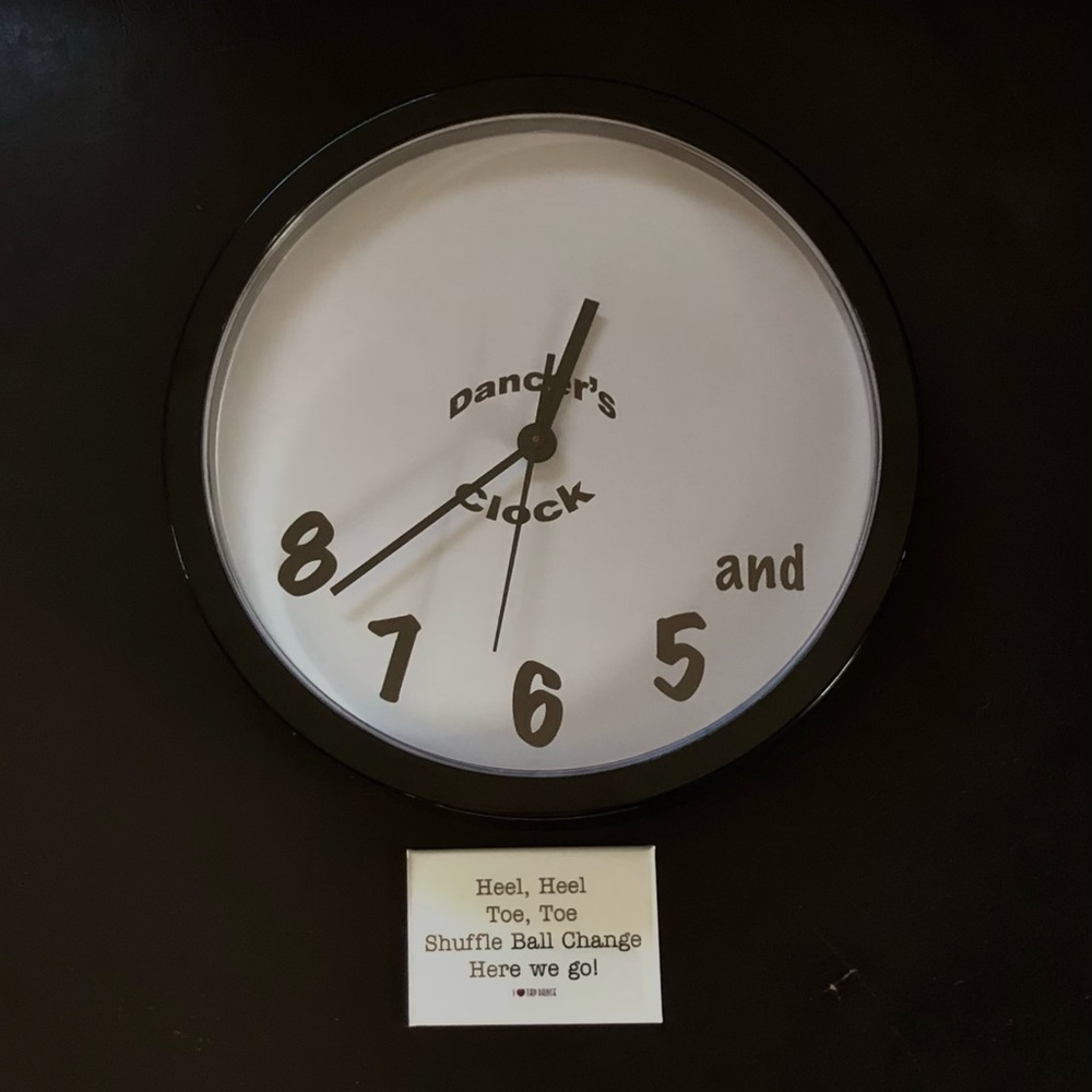 Cafe Press | Dancer’s Clock & Tap Dance Fridge Magnet